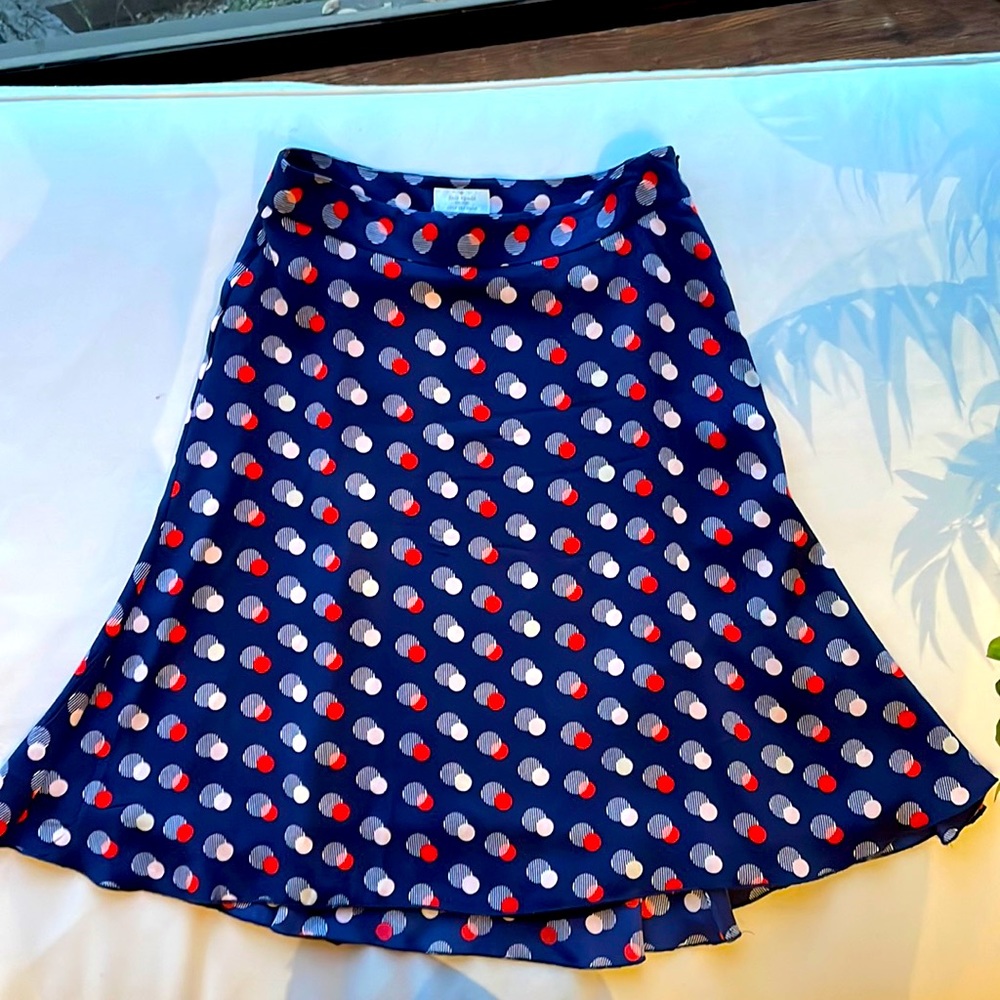 Kate spade Aline silk midi skirt